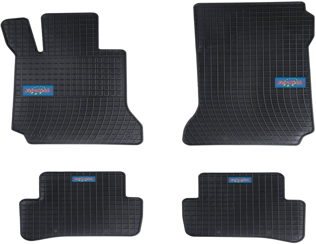 Car Mats For Mercedes C Class W204 2007 - Current - No Smell - Custom set MADE IN EUROPE