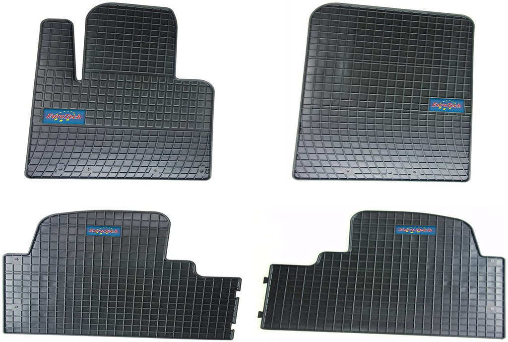 Car Mats For Hyundai Santa Fe III 2015 - Current and Kia Sorrento 2015 - Current - No Smell - Custom set MADE IN EUROPE