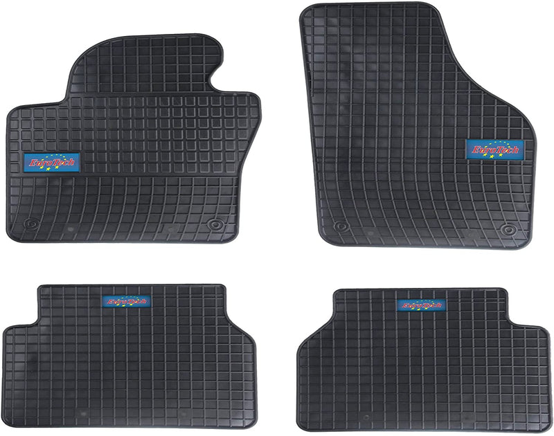 Car Mats For Volkswagen Tiguan 207-2016 - No Smell - Custom Cut 4pc set MADE IN EUROPE
