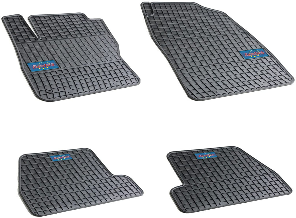 Car Mats For Ford Focus III 2010 - Current - No Smell - Custom Cut 4pc set MADE IN EUROPE