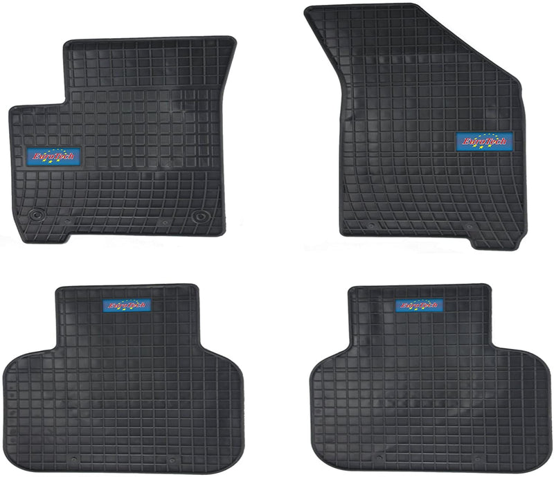 Car Mats for Dodge Journey 2008 - Current - No Smell - Custom Cut 4pc set MADE IN EUROPE
