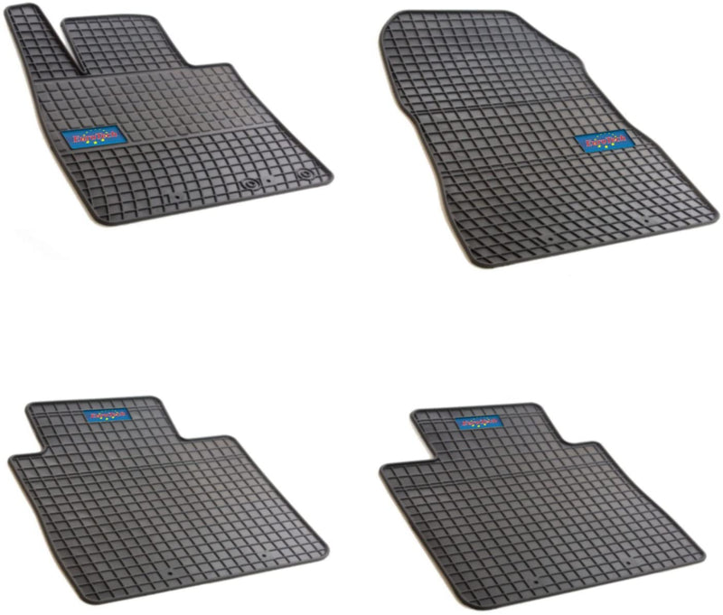 Car Mats For Nissan Note II 2013 - Current - No Smell - Custom Cut 4pc set MADE IN EUROPE