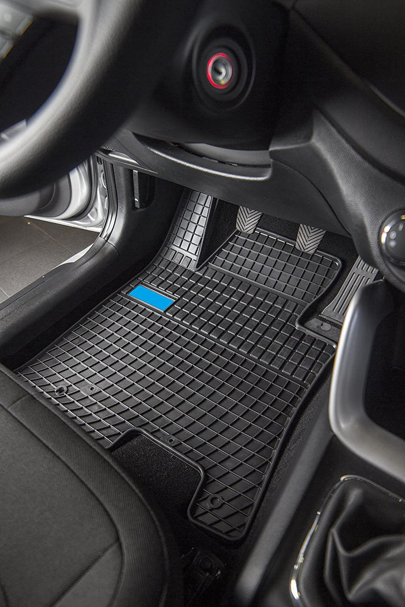 Car Mats - Ford Transit Connect 2013 - Current - No Smell - Custom Cut 3pc set MADE IN EUROPE